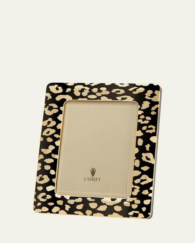 Leopard Frame, 4" x 6"